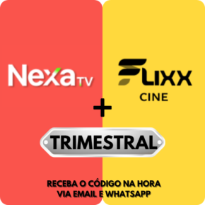 Combo NexaTV + FlixxCine (90 dias)
